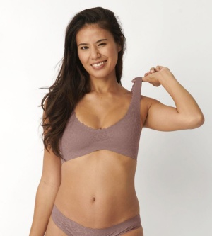 Bustieră cu burete detașabil, Sloggi Zero Feel Lace 2.0 Bralette