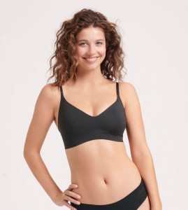 Bustieră damă cu burete detașabil, Sloggi ZERO Microfibre 2.0 bralette - Img 1