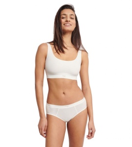 Bustieră din bumbac organic cu efect termoreglator, Sloggi EVER Ease Top - Img 8
