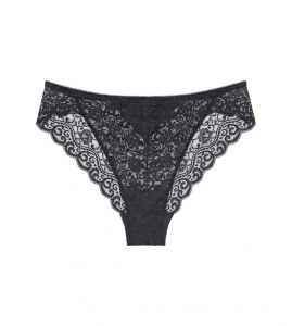 Chilot din dantelă răscroit, Triumph Amourette Highleg Tai - Img 4