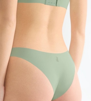 Chiloți tanga invizibili, Sloggi ZERO Feel 2.0 Tiny tanga Verde - Img 4
