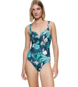 Costum de baie întreg, cu burete și sârmă, Triumph Summer Fleur OWP - Img 6