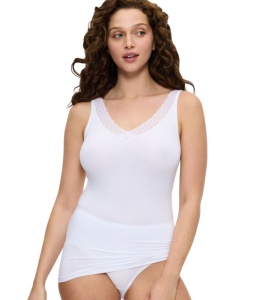Maieu din Modal invizibilă cu bretele late, Triumph Feel of Modal Tank Top - Img 6