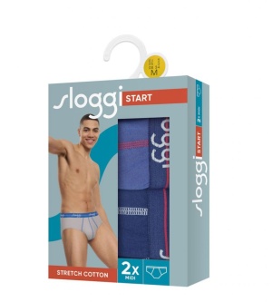 Set de 2 chiloti bărbați, Sloggi men Start Midi - Img 2