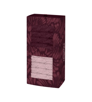 Set de 2 perechi de șosete, Triumph Accessories 2 Pack Socks Bordo - Img 6