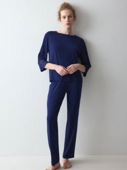 Set pijama Triumph Amourette PK LSL Bleumarin