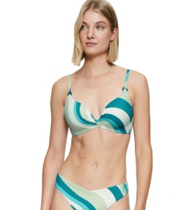 Sutien de baie cu burete tip sweetheart, decolteu în V Triumph, Summer Mix & Match P 01 - Img 5