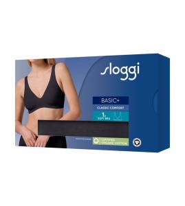 Sutien esențial din bumbac fin cu decolteu în V, Sloggi Basic+ Soft Bra - Img 7