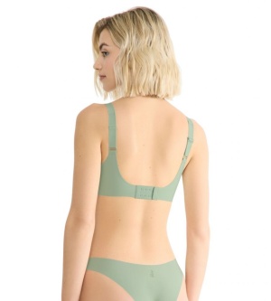Sutien fără armătură, Sloggi ZERO Feel 2.0 Soft bra Verde - Img 8