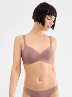 Sutien Lift Up fără armătură , Sloggi ZERO Feel 2.0 THE UP TShirt Bra Maro