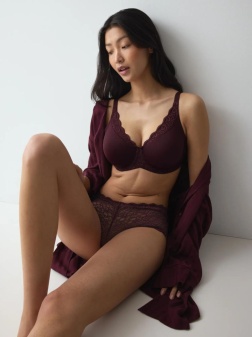 Sutien minimizer Triumph Amourette W01 Bordo - Img 4