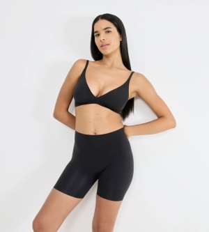 Sutien push-up cu burete detașabil, fără armătură, Sloggi ZERO Feel 2.0 THE UP P Bra Negru - Img 4