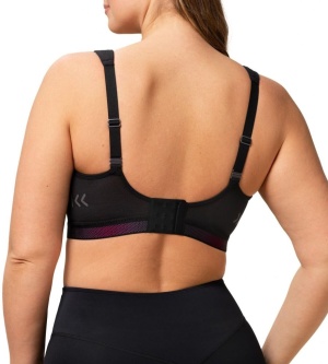 Sutien sport cu susținere ridicată, Triumph Triaction Cardio Flow P Negru - Img 10