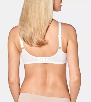 Sutien Triumph Letizia W01 alb cu balene și cupe spacer respirabile - Img 2