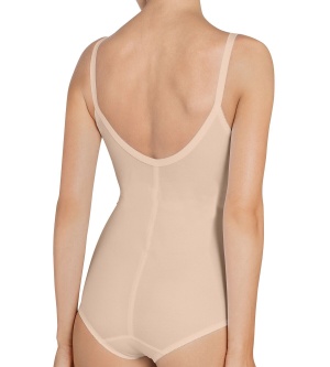 Body cu dantelă, Triumph Formfit Body Suit Bej - Img 2