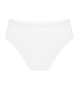 Chilot cu talie medie din bumbac, Triumph Feel Of Cotton Midi - Img 5