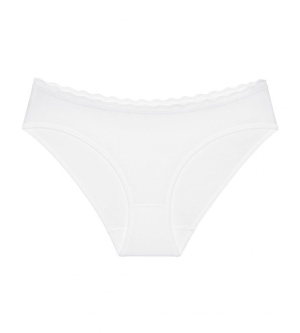 Chilot cu talie medie din bumbac, Triumph Feel Of Cotton Tai