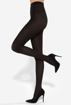 Ciorapi pantaloni din microfibră, semiopaci, mați, Gatta Rosalia 40 DEN Nero