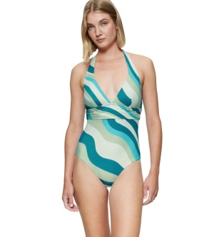 Costum de baie întreg cu cupe burete detașabile, Triumph Summer Mix & Match OP Plunge - Img 9