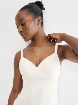 Maieu cu sutien Lift up integrat, Sloggi ZERO Feel 2.0 THE UP Bra Shirt Crem - Img 3