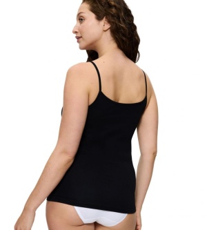 Maiou fin din bumbac, Triumph Sense Of Cotton Spaghetti Top - Img 7