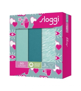 Pachet de 3 Chiloți răscroiți, Sloggi GO Crush High leg C3P - Img 1
