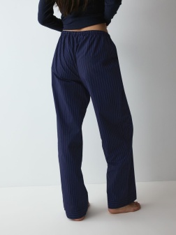 Pantaloni lungi de casă din bumbac, Triumph Mix & Match Trousers Poplin - Img 2