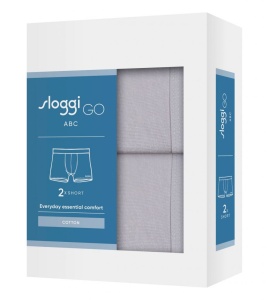 Set de 2 boxeri bărbați lungi, Sloggi men GO ABC 2.0 Short 2P - Img 6
