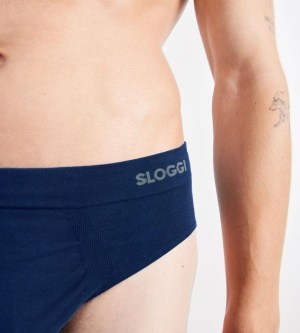 Set de 2 Chiloți din bumbac organic, Sloggi men GO Smooth Brief C2P - Img 4