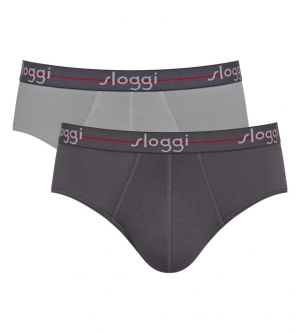 Set de 2 chiloți pentru bărbați, Sloggi men Start Midi C2P