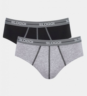 Sloggi men Start Midi – Set 2 bucati