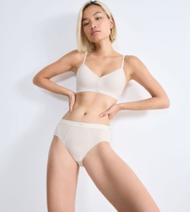 Sutien buretat din bumbac organic și respirabil, Sloggi EVER Ease P - Img 3