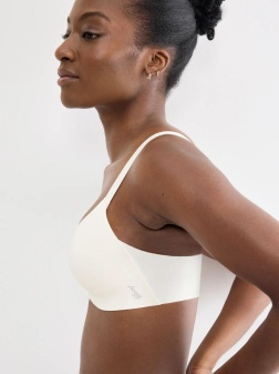 Sutien Lift Up fără armătură , Sloggi ZERO Feel 2.0 THE UP TShirt Bra Crem - Img 3