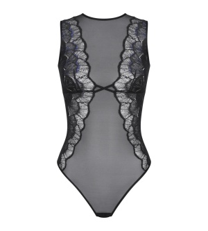 Body din dantelă, Triumph Palina Moonlight Kiss BS Negru - Img 5