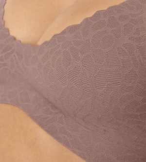 Bustieră cu burete detașabil, Sloggi Zero Feel Lace 2.0 Bralette - Img 4