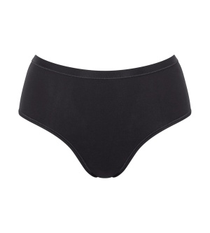 Chilot damă midi din bumbac organic, Sloggi GO Daily Cotton Midi Negru - Img 5