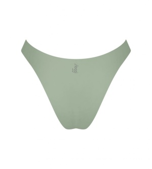 Chiloți tanga invizibili, Sloggi ZERO Feel 2.0 Tiny tanga Verde - Img 6
