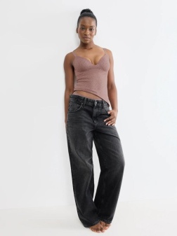 Maieu cu cupe push-up, Sloggi ZERO Feel Bliss THE UP Push Up Shirt Maro - Img 4