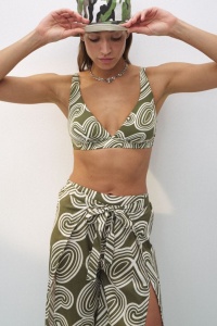 Pantaloni pareo cu talie înaltă, Triumph Beach MyWear Pareo Trousers 01  - Img 5