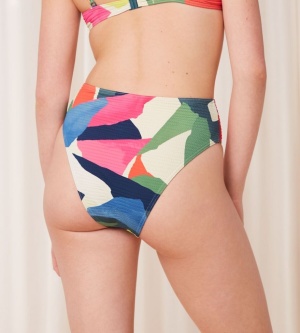 Slip de baie cu talie înaltă, Triumph Summer Expression Highwaist brief