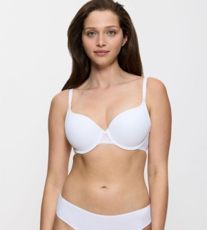 Sutien buretat cu bretele detașabile, Triumph Lovely Micro WHPM Alb - Img 6