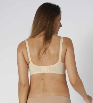 Sutien clasic, fără armătură, Triumph Claudette 104 N Bej - Img 2