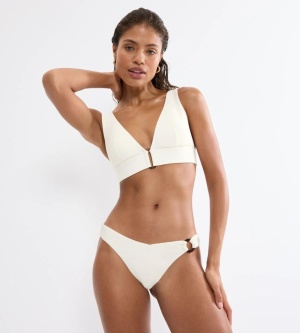 Sutien de baie fără armătură, cu cupe buretate detașabile, Triumph Summer Dune P Crem