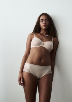 Sutien elegant minimizer cu armătură, Triumph Comfort Contour W01 Bej - Img 6