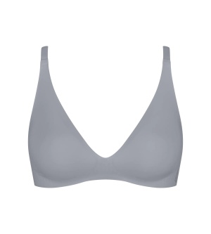 Sutien push-up cu burete detașabil, fără armătură, Sloggi ZERO Feel 2.0 THE UP P Bra Gri - Img 5