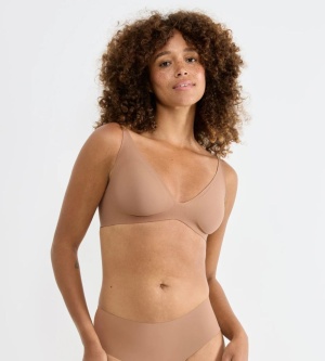 Sutien push-up cu burete detașabil, fără armătură, Sloggi ZERO Feel 2.0 THE UP P Bra Nud