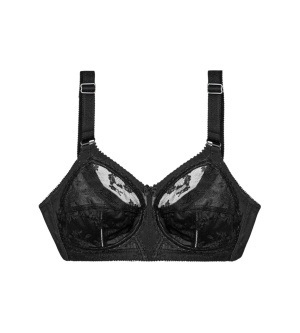 Triumph Doreen, Sutien fără armătură pentru bust generos, bestseller mondial, Negru - Img 7