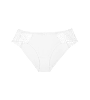 Chilot clasic cu dantelă sofisticată Triumph Modern Finesse Tai Alb - Img 5