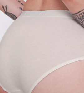 Chilot din bumbac organic ultra-moale, Sloggi GO Casual Midi - Img 4