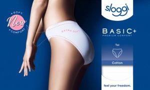 Chilot esențial din bumbac, Sloggi Basic+ Tai - Img 4